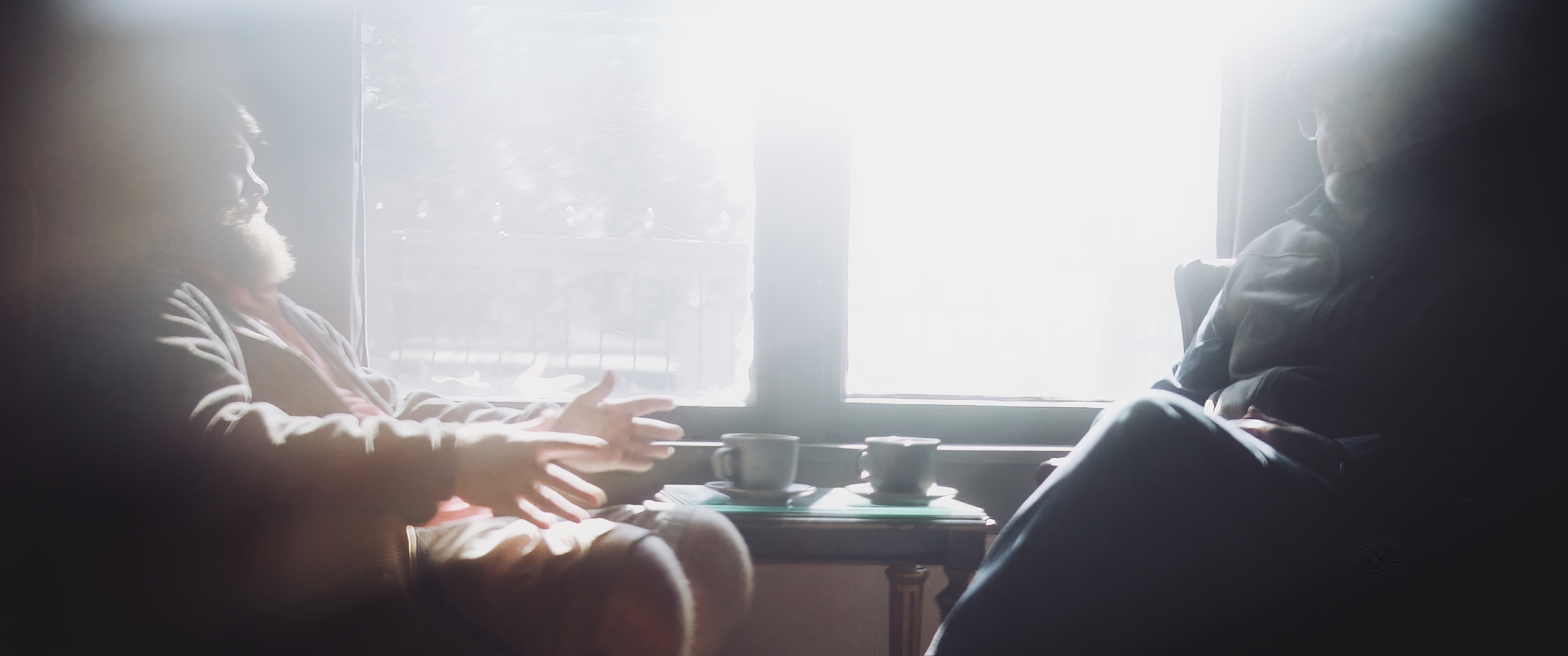 Spiritual direction — coffee, conversation, light from the window